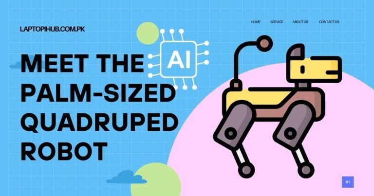 Meet the Palm-Sized Quadruped Robot