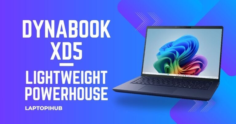 Dynabook XD5 — Lightweight Powerhouse
