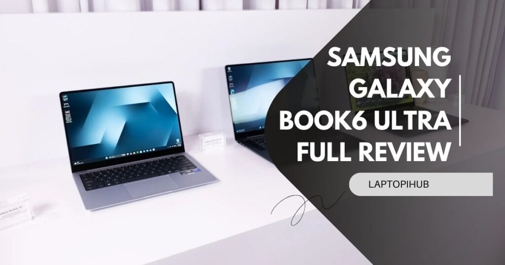 Samsung Galaxy Book6 Ultra full review covering design, performance, display, battery, and why it's perfect for creators and professionals.