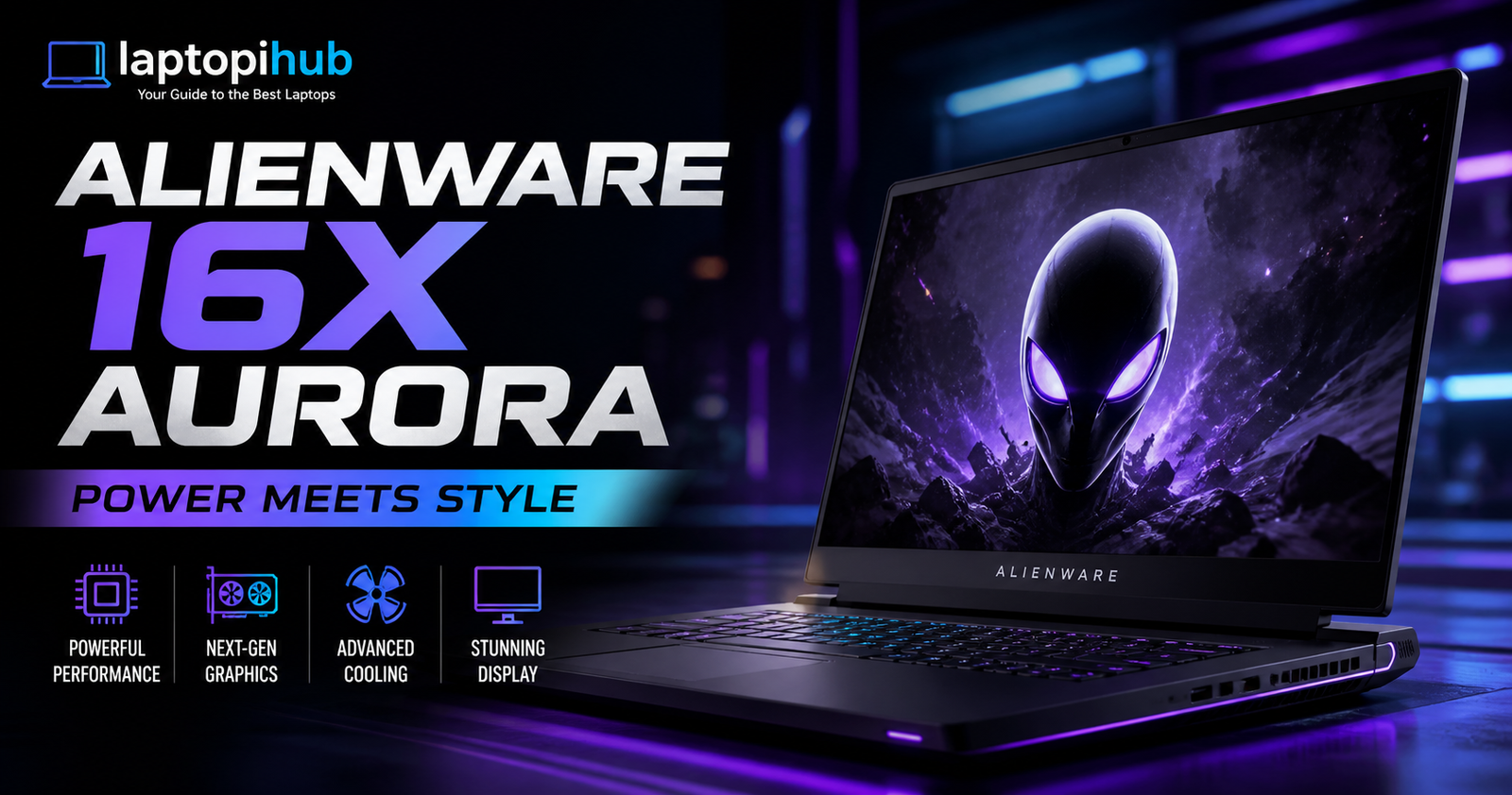 Powerful Alienware 16X Aurora review covering design, performance, gaming, and features. Discover if this premium laptop is worth buying.